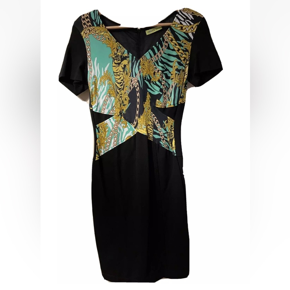 Versace Jeans Animal Print Dress - Size 42